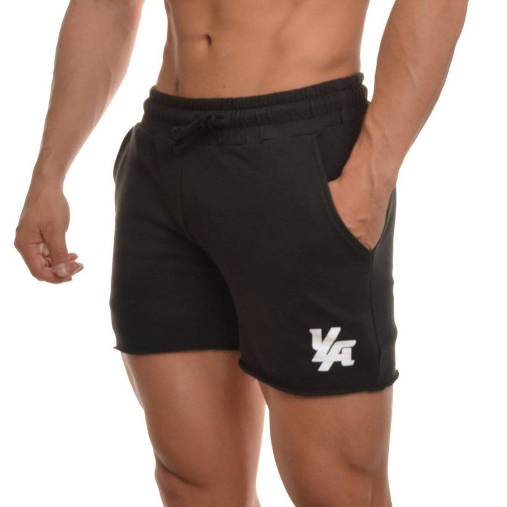 Men's Bodybuilding French Terry Cut-Off Shorts